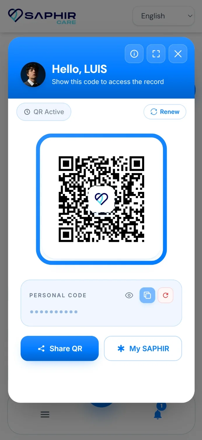 QR SAPHIR